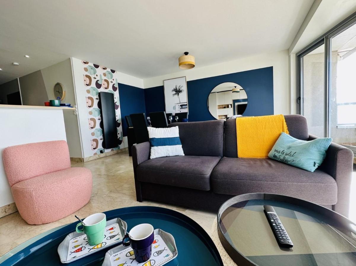Appartement Renove A Neuf Avec Vue Imprenable Sur La Baie Des Sables D Olonne 6 Pers Les Sables-d'Olonne Bagian luar foto